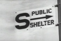 Das wichtigste Hinweisschild der Fünfzigerjahre Duck and Cover: The S-Sign